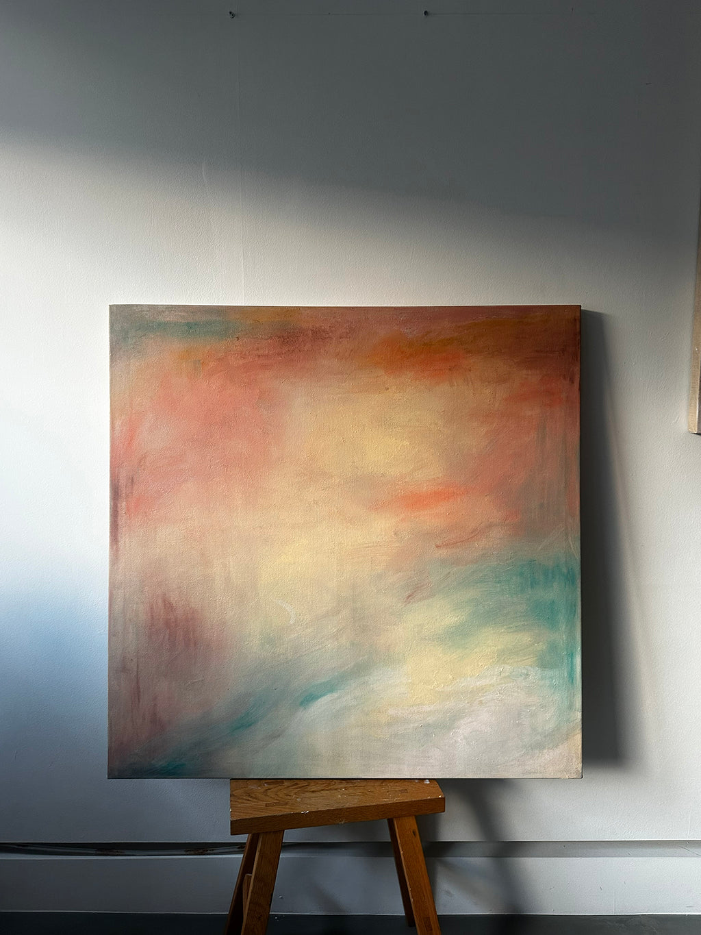 Dusk by Ketkarn Damrongwattanapokin, oil on canvas, inspired by a fleeting autumnal moment in Kyoto