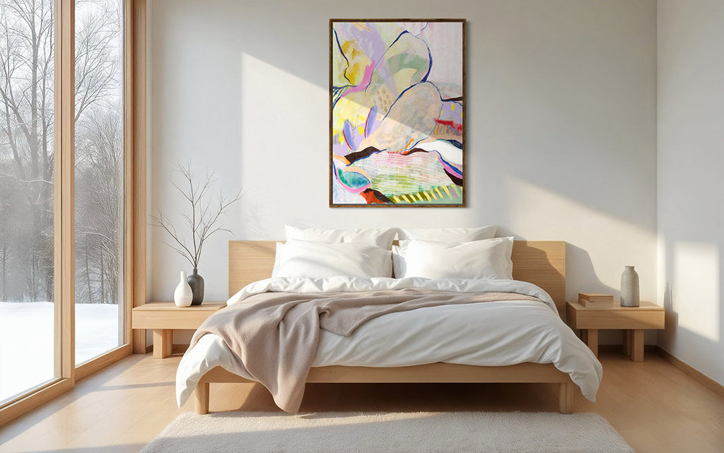 Print: Long Distance by Chen Sands, celebrating friendships that have stayed true, even when miles apart