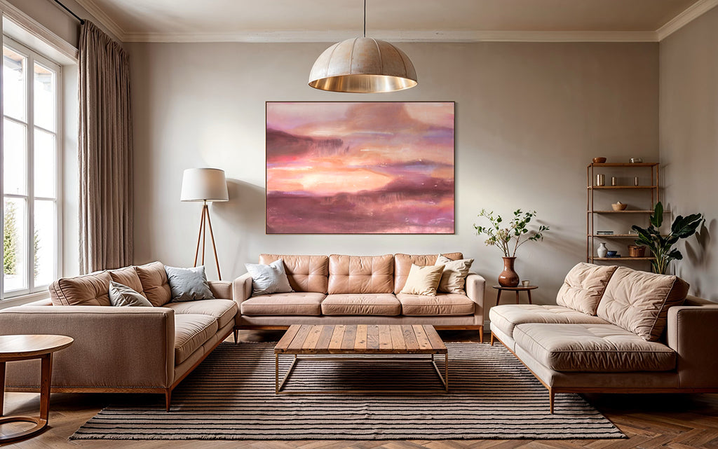 Unknowns No. 1 by Melanie Cheung, hinting at a landscape that feels familiar, even if we can't pinpoint why